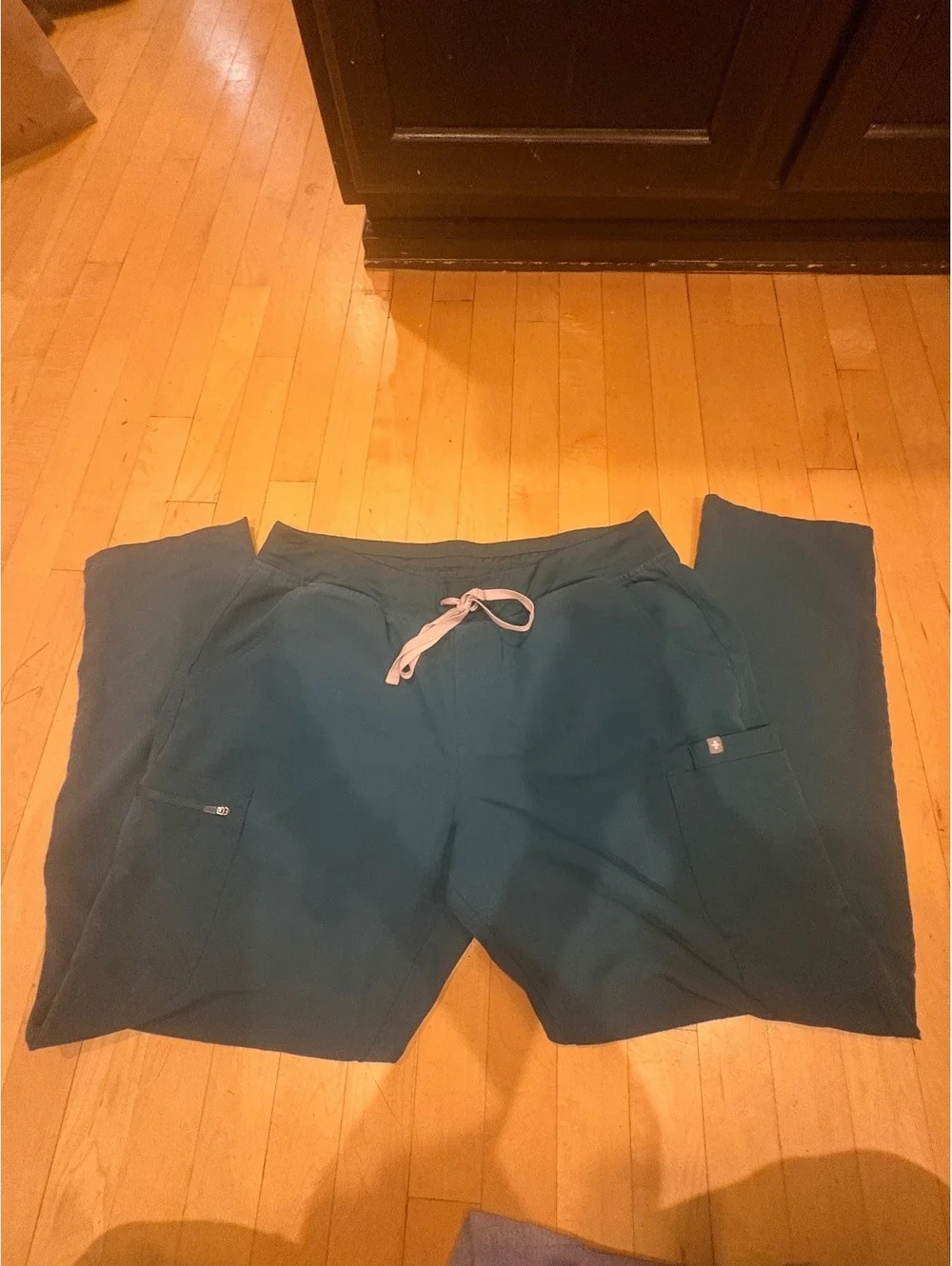 FIGS Technical Collection XL Scrub Pants in Teal